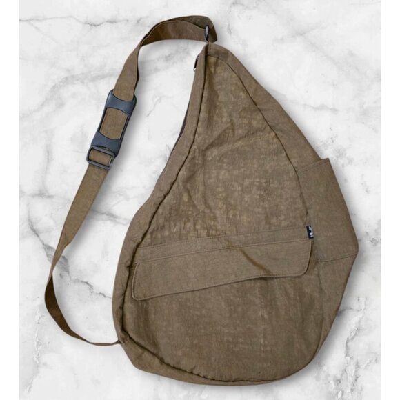AmeriBag Healthy Back Bag 21" Carry-All Distressed Nylon Sling Lg Unisex EUC - Picture 1 of 12